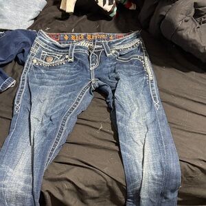 Rock Revival Women's Dark Blue Skinny Jeans